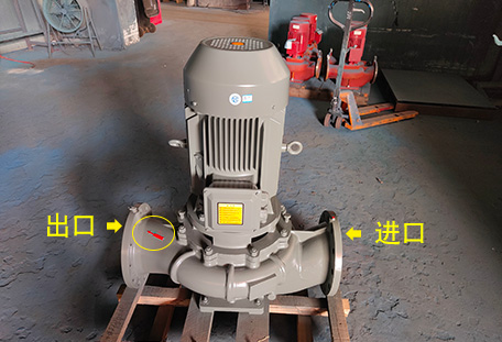 立式節能水泵進出口圖片